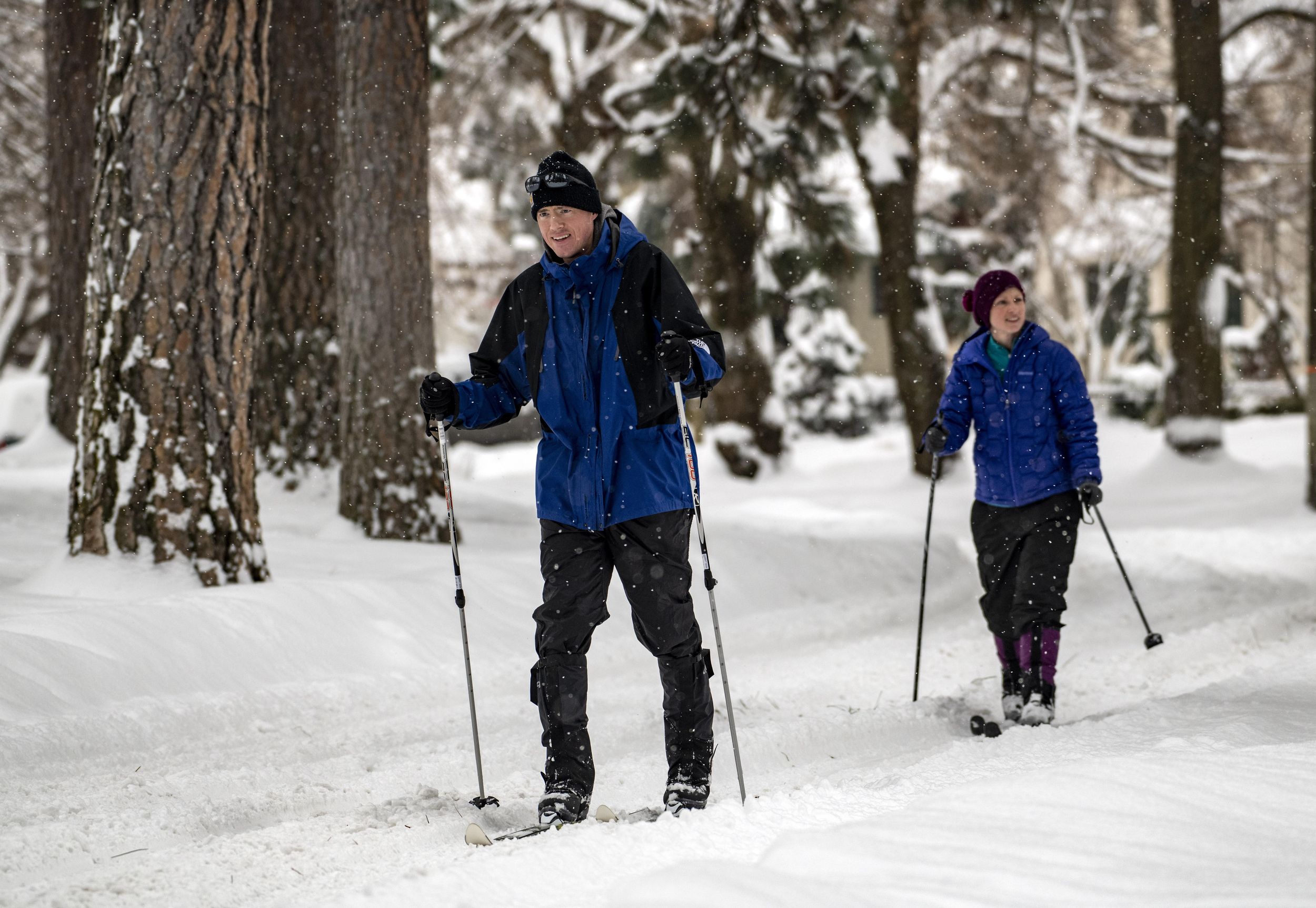Nofee crosscountry ski trails are groomed and open in Spokane The SpokesmanReview