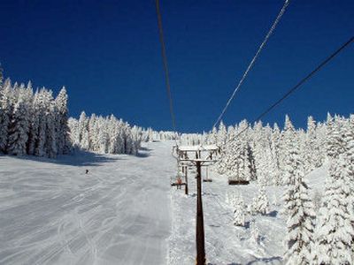 
Mt. Spokane offers 1,250 acres of terrain for skiing and snowboarding. About 100 inches of snow has fallen on Mt. Spokane already this season.
 (Photos courtesy of Mt Spokane Ski and Snowboard Park / The Spokesman-Review)