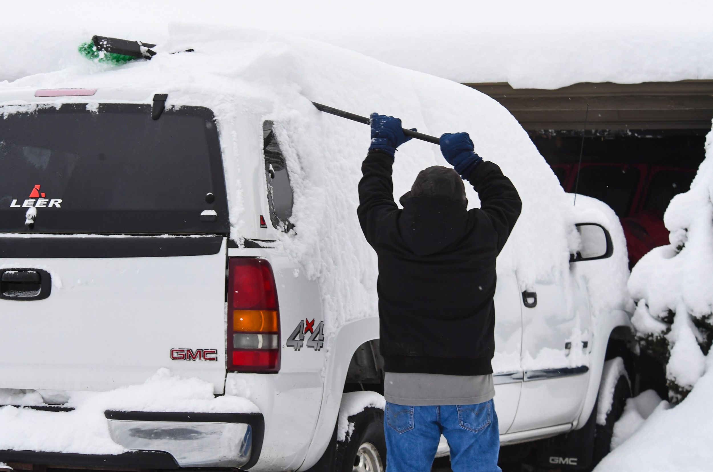 spokane weather snow accumulation