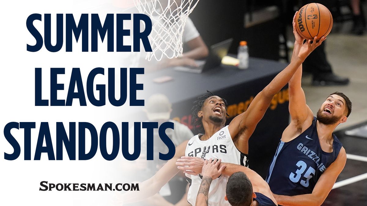 Former Gonzaga standouts Killian Tillie and Jalen Suggs have gotten out to a hot start in the NBA summer league.  (Associated Press)