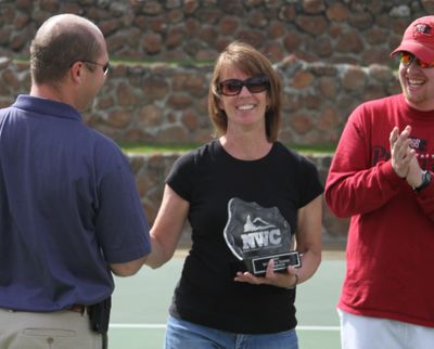 Whitworth’s Jo Ann Wagstaff has been honored by the Northwest Conference with its Distinguished Service Award  (Whitworth Athletics/Courtesy)