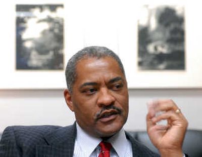 
The Spokesman-Review President Elson Floyd promises that the Cougs will be competitive.
 (Jesse Tinsley / The Spokesman-Review)