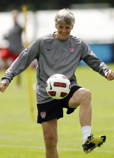 United States head coach Pia Sundhage has brought a European dimension to her team. (Associated Press)
