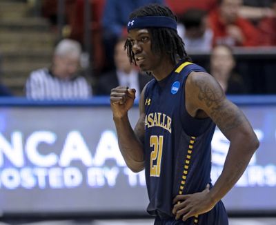 Tyrone Garland scored 22 points for La Salle, which shot season-high 63 percent from floor. (Associated Press)
