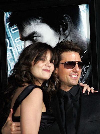 
Katie Holmes and Tom Cruise
 (Associated Press / The Spokesman-Review)