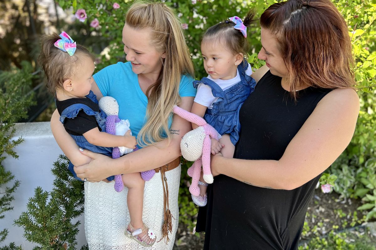 Ellie Vivie plus her mom and aunt (Courtesy Providence)