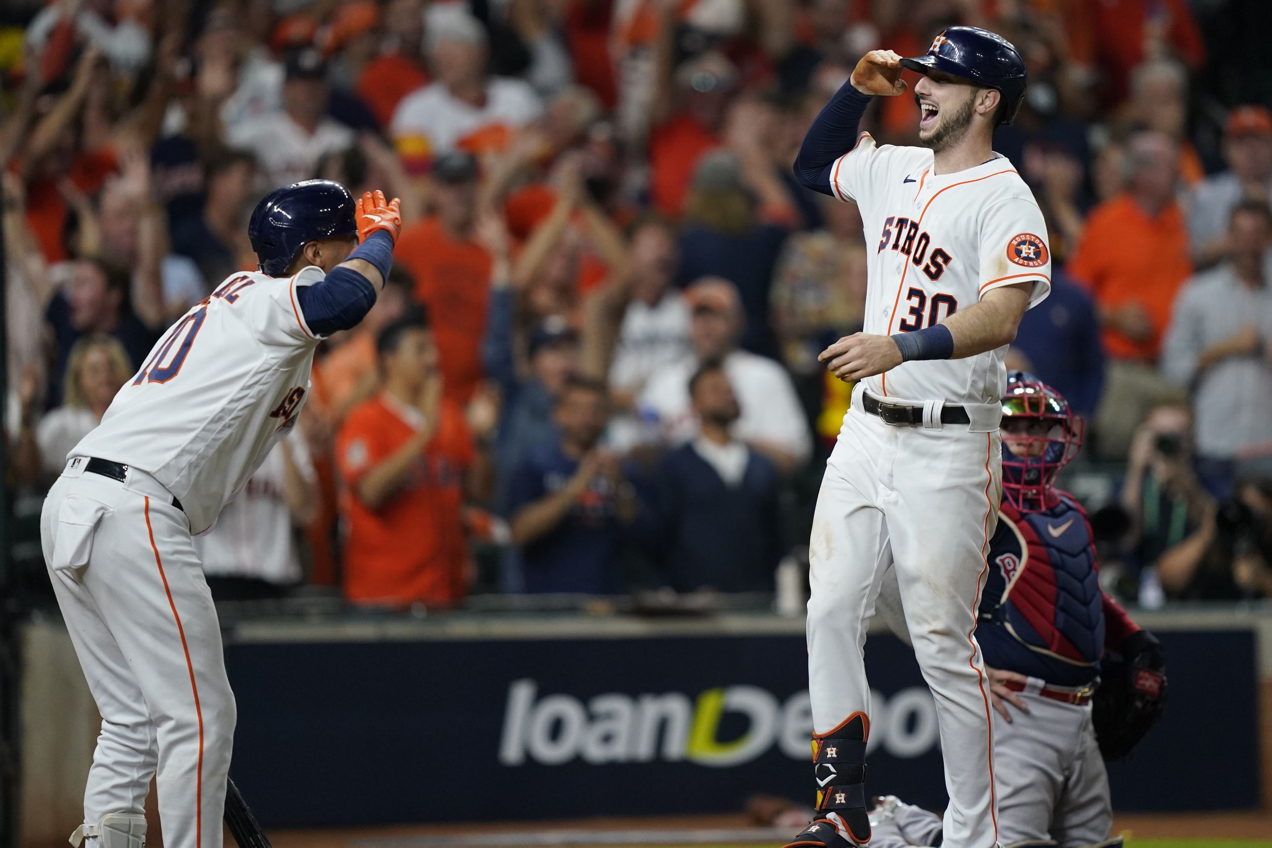 Astros' young stars Yordan Alvarez, Luis Garcia lead World Series run