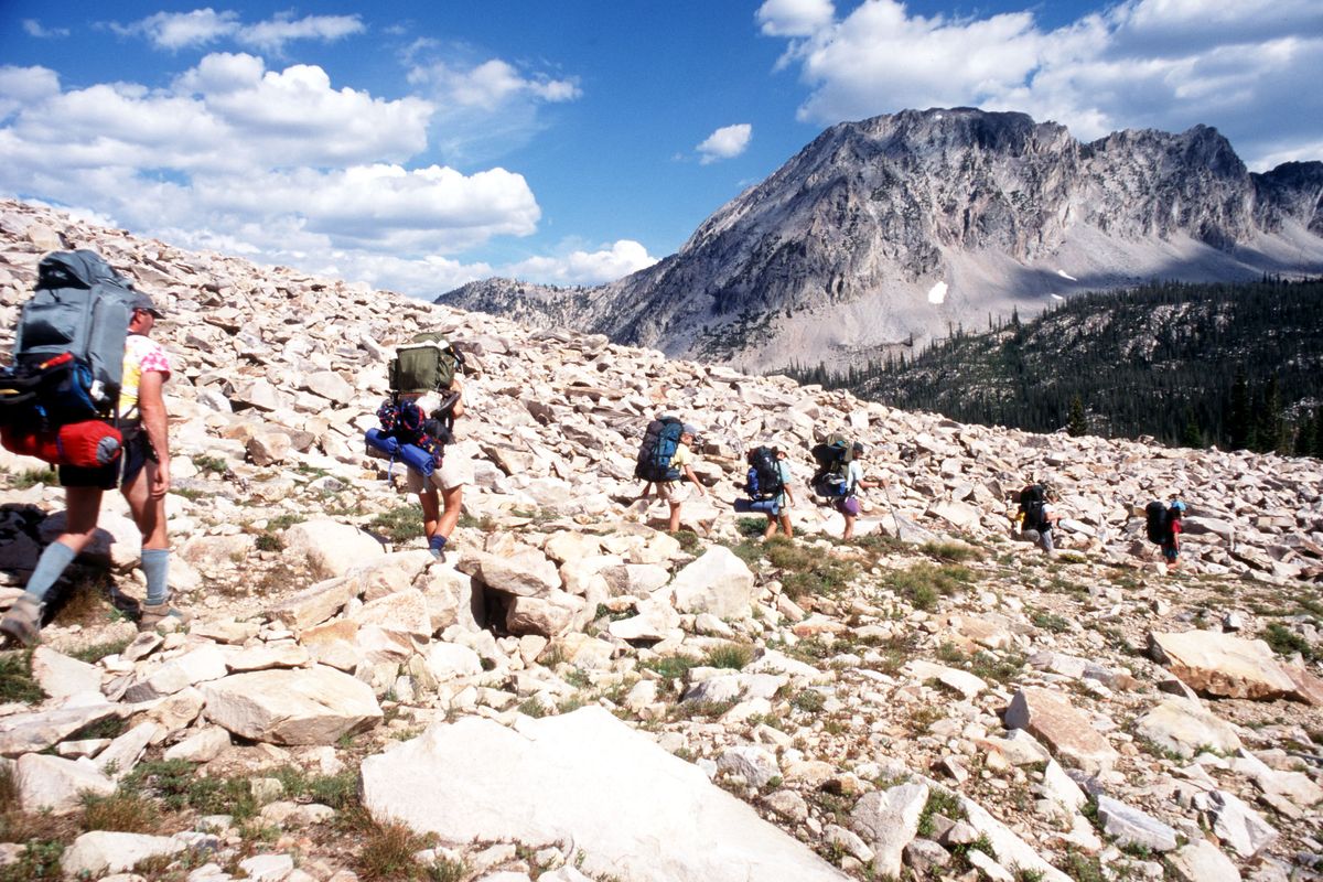 Idaho’s 217,088-acre Sawtooth Wilderness, designated in 1972, includes 100 alpine lakes and 42 peaks higher than 10,000 feet. (Rich Landers)