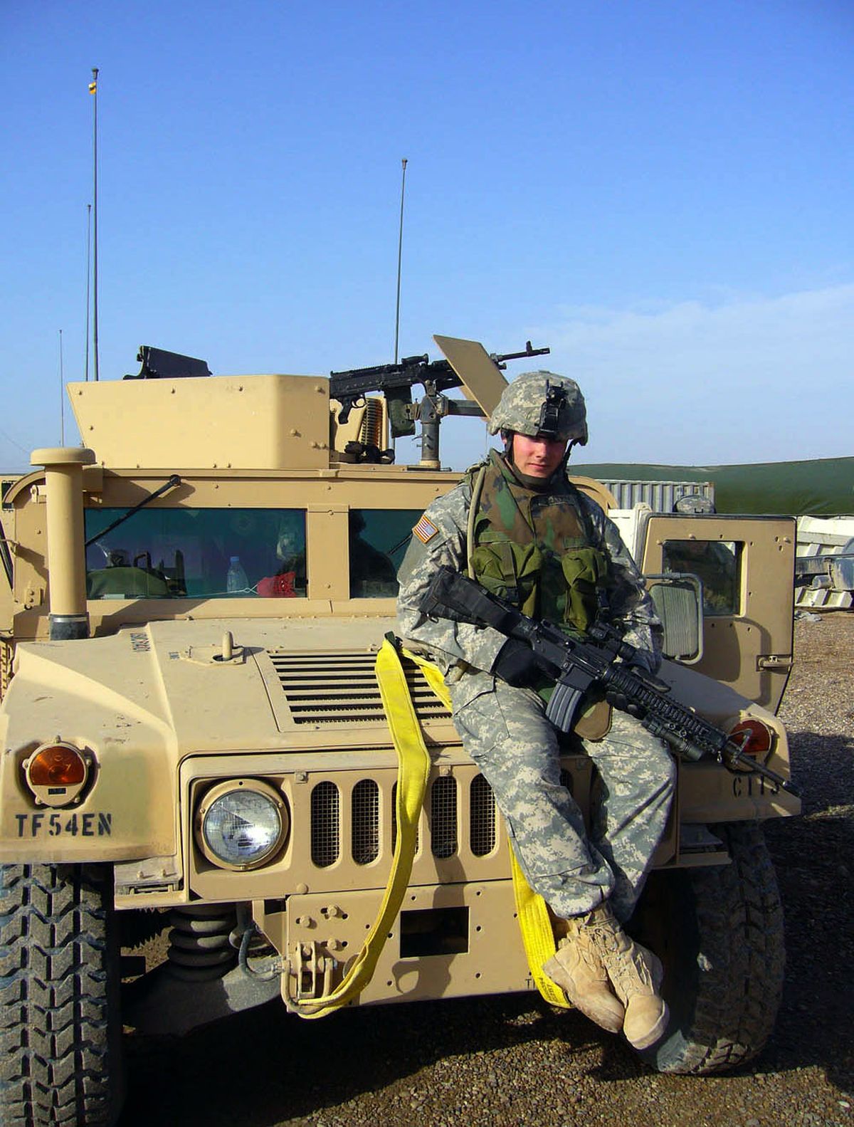 Kenny McAnally served as a combat engineer in Iraq.Photo courtesy of Kenny McAnally (Photo courtesy of Kenny McAnally)