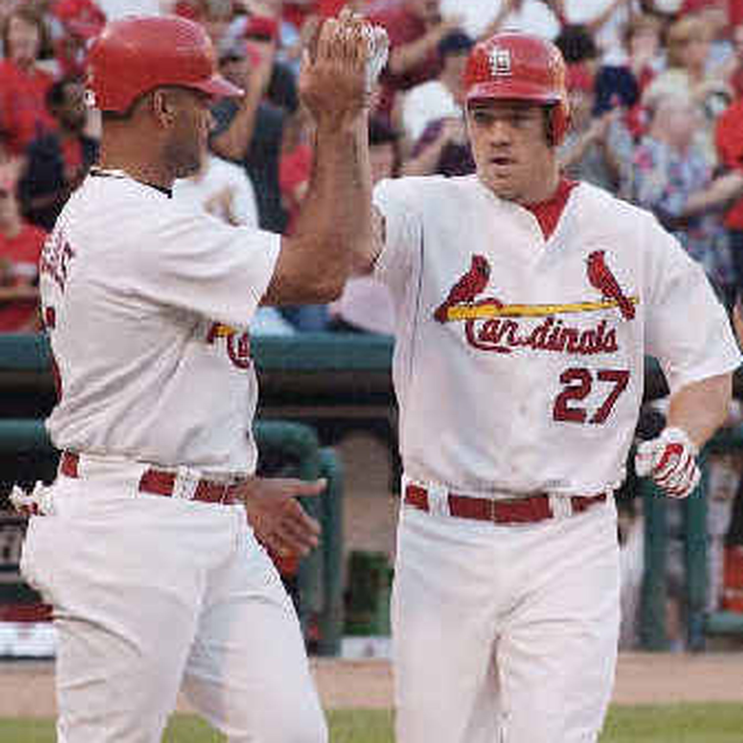 Scott Rolen is now a Hall of Famer, a nice guy with a great grip