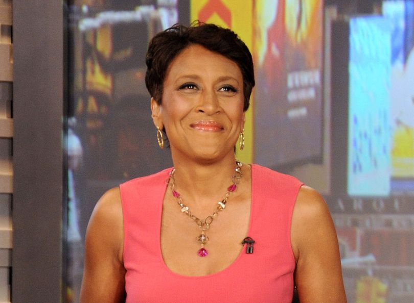 FILE - This Aug. 20, 2012 file photo released by ABC shows co-host Robin Roberts during a broadcast of 