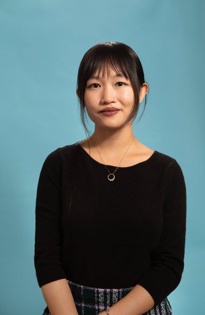 Rebecca F. Kuang’s latest novel, “Yellowface,” centers on a white woman who tries to pass off as her own a novel by an Asian writer.  (John Packman)
