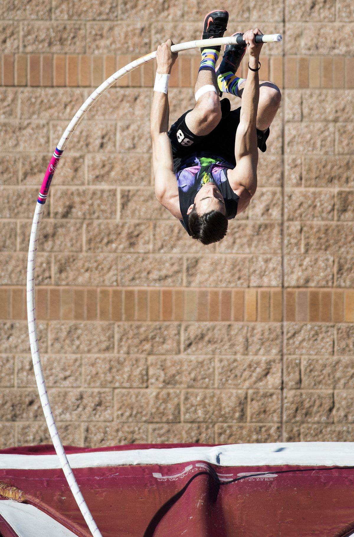 Whitworth pole vaulter Joe Green has cleared 17 feet – the benchmark for DIII colleges. (Colin Mulvany)
