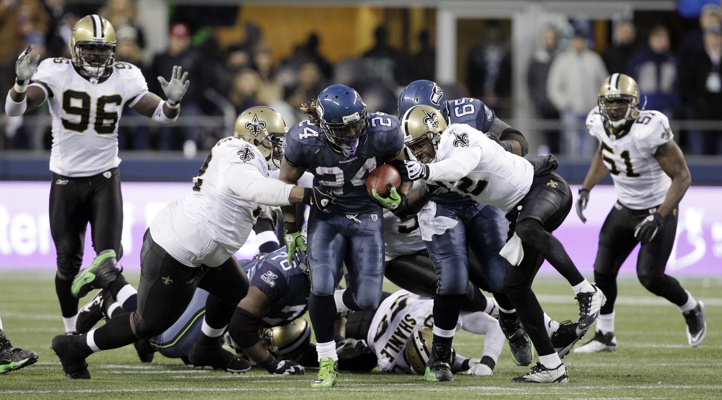 The 10-year anniversary of Marshawn Lynch unleashing the 'Beast Quake'