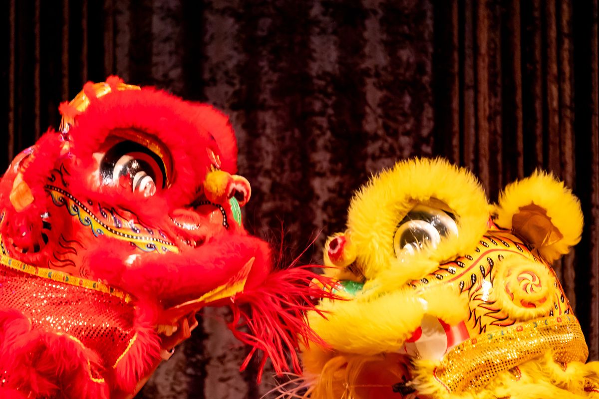 The Spokane Chinese Association will do lion and dragon dances as part of the Lunar New Year celebration at the Martin Woldson Theater at the Fox on Sunday. (Courtesy of Weiling Zhu)
