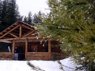 
Nancy Lemons enjoys the crisp winter air in the Colville National Forest. 
 (Photo by John Lemons / The Spokesman-Review)