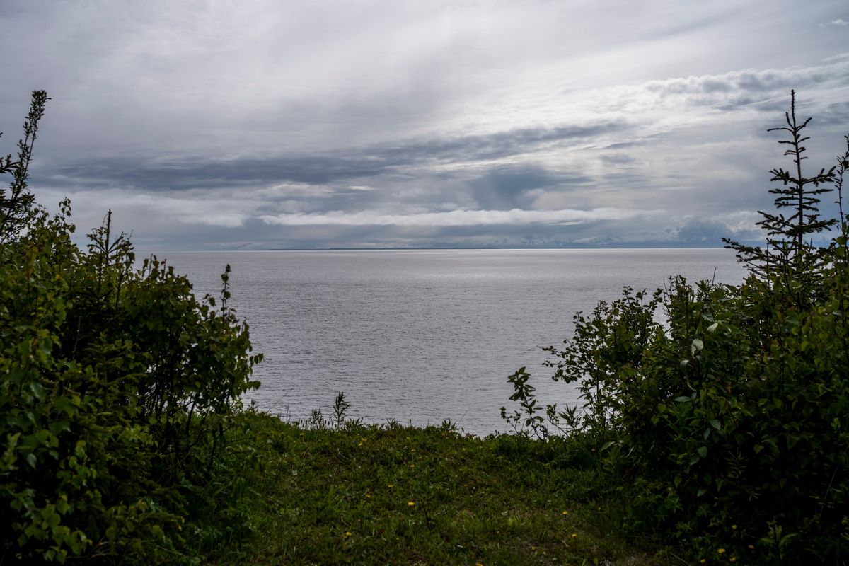 The proposed site for Alaska LNG’s new export facility n Nikiski, Alaska, on May 30. Nikiski, in southern Alaska, is waiting to see if backing from President Trump and a new developer will advance a decades-old initiative to export natural gas. (New York Times)