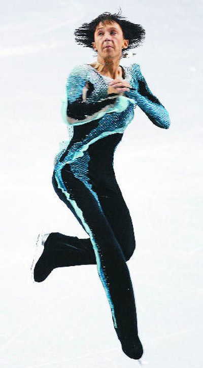 
 Johnny Weir is shooting for a fourth consecutive title.    
 (Associated Press / The Spokesman-Review)