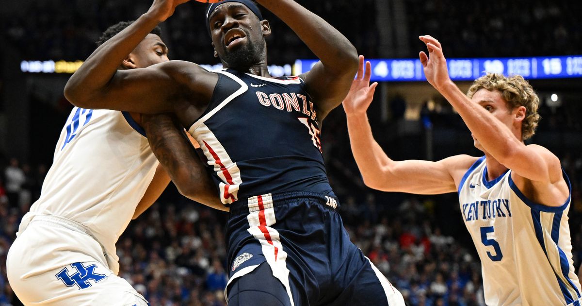 No. 11 Gonzaga vs. No. 18 Kentucky in Nashville, Tenn. (Dec. 5, 2025)