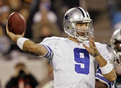 
Dallas' Tony Romo threw 257 yards and a TD.Associated Press
 (Associated Press / The Spokesman-Review)