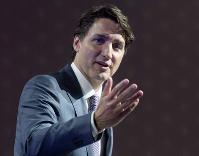 In this Friday, July 14, 2017 file photo, Canada's Prime Minister Justin Trudeau speaks at the National Governors Association special session called 