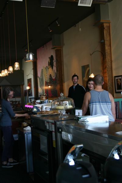 Boots Bakery & Lounge is in the former Rocket Bakery space on East Main Avenue in Spokane. (Lorie Hutson)