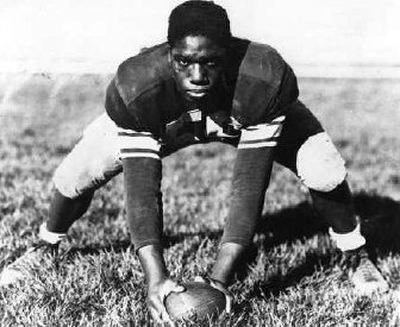 
Kansas State's Harold Robinson was the first black scholarship athlete in the Big 12 Conference.  
 (Associated Press / The Spokesman-Review)