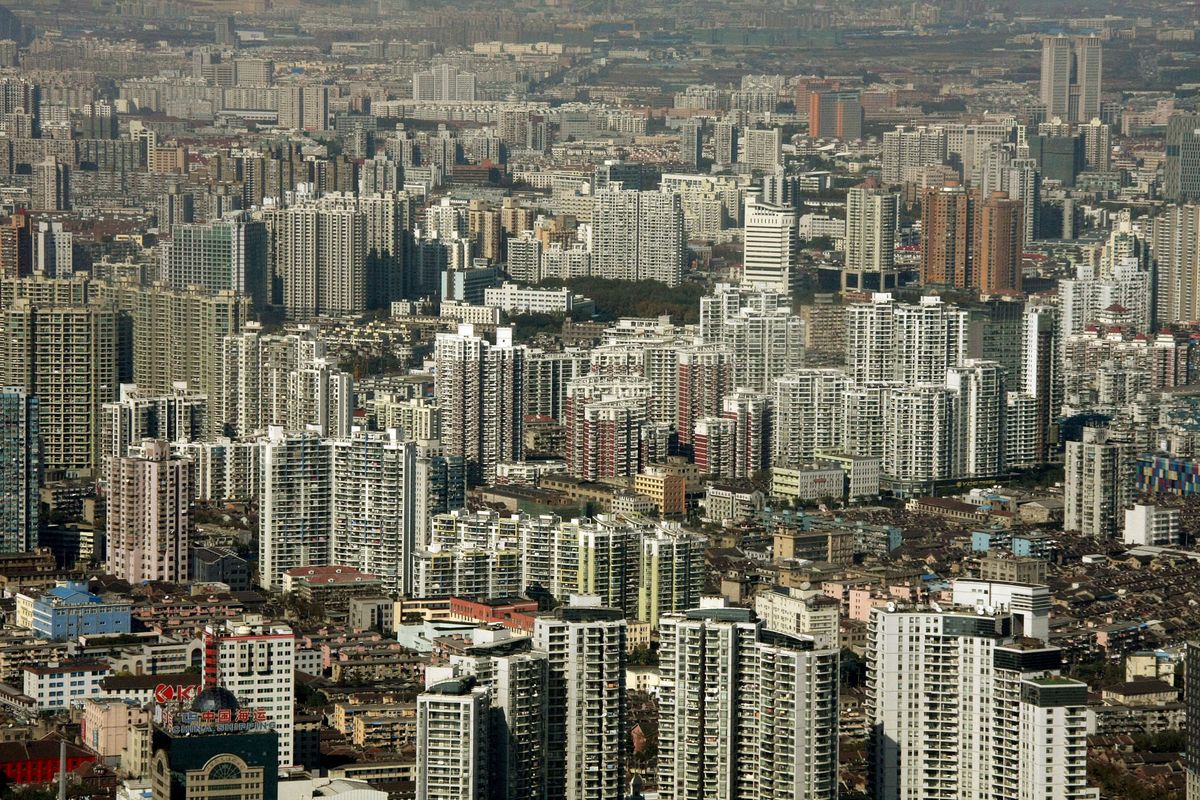 Shanghai’s crowded skyline underscore the city’s booming economic growth. About 10,000 high-rise buildings have been built there in the last quarter-century. Associated Press photos (Associated Press photos / The Spokesman-Review)