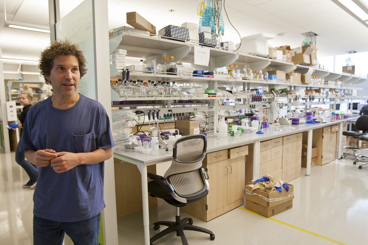 UW biochemistry professor David Baker said the new lab will be designing “proteins that solve new problems.” (Associated Press)