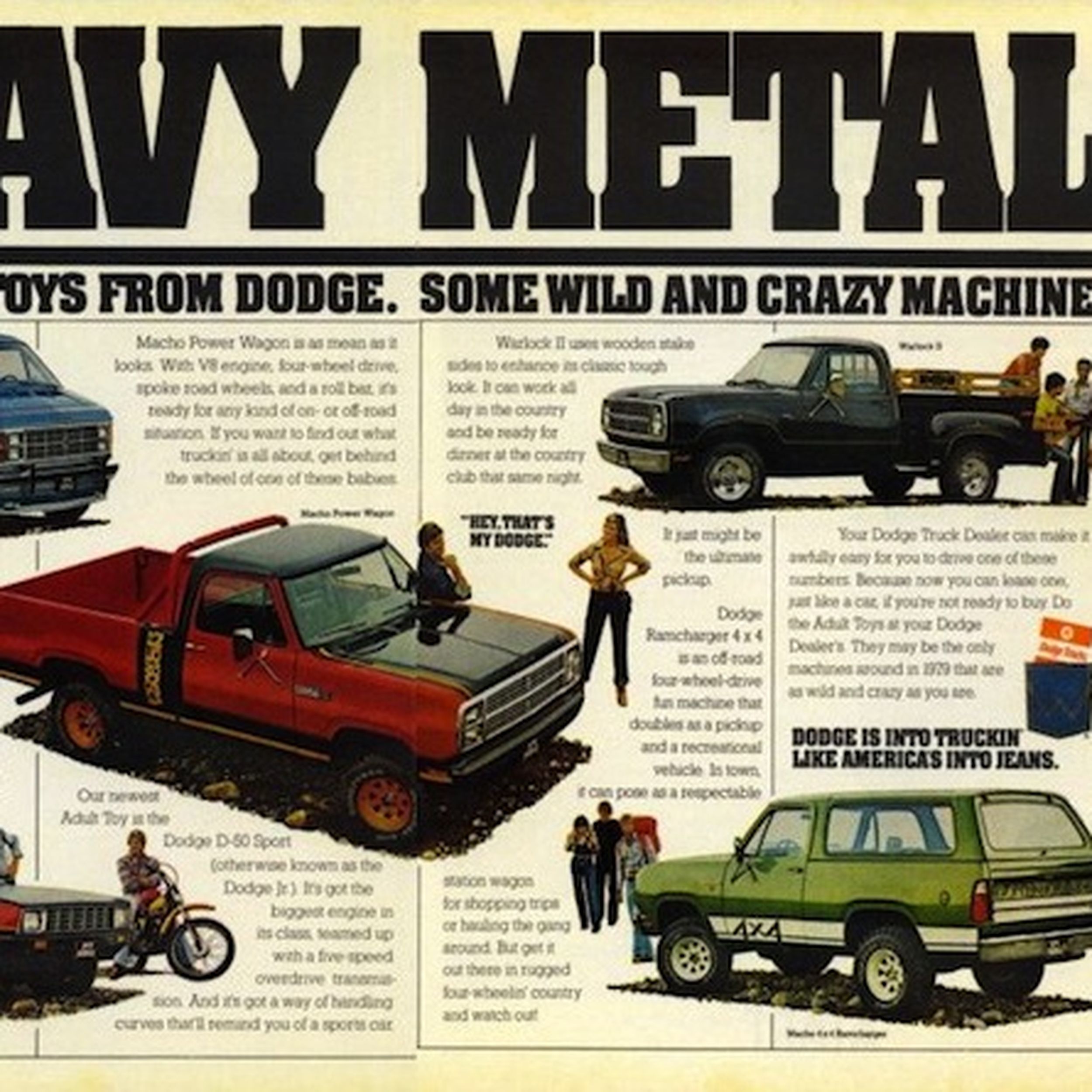 Dodge 'Adult Toys' of the 1970's