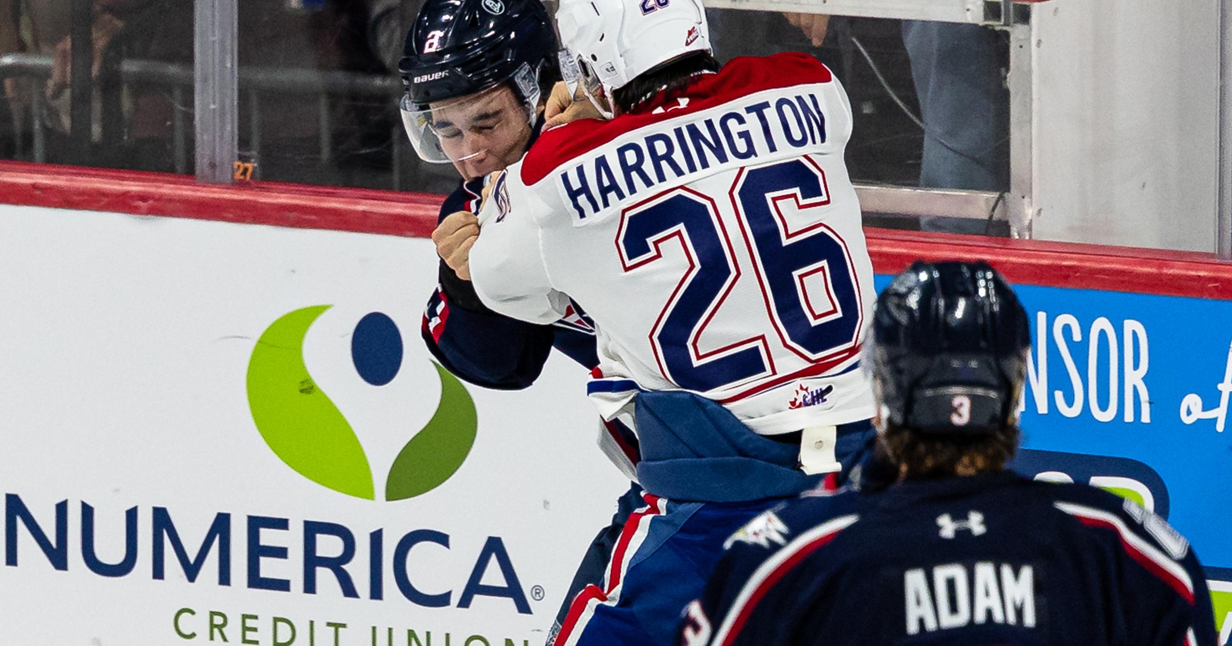 Captain Chase Harrington registers 'Gordie Howe hat trick;' Spokane Chiefs edge Tri-City 3-2 in home opener | WHL hockey