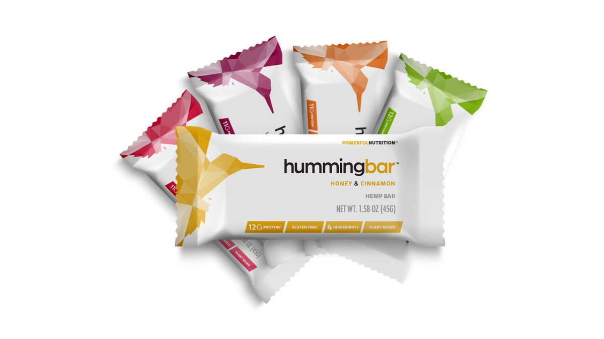 Hummingbar hemp protein bars (Courtesy Humming Hemp)