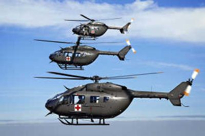 
The Army is spending $2.6 billion on a fleet of UH-72 Lakota helicopters for homeland security and disaster-relief missions. Associated Press
 (Associated Press / The Spokesman-Review)