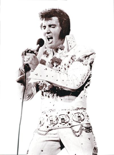Elvis Presley (Associated Press / The Spokesman-Review)