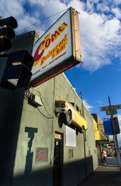 
The Comet Tavern in Hillyard, owned by Spokane City Councilman Bob Apple, is closing this weekend.
 (Christopher Anderson / The Spokesman-Review)