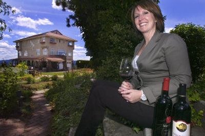 
Two of Kristina Van Loben Sels' wines have received 91-point ratings: her 2003 Klipsun Vineyard cabernet sauvignon and 2002 Dionysus blend. 
 (Christopher Anderson / The Spokesman-Review)