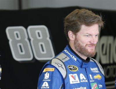 Dale Earnhardt Jr. believes his concussion battle is behind him and he’s excited to race again next season. (Wilfredo Lee / Associated Press)