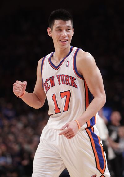 Jeremy Lin signed an offer sheet from the Houston Rockets. The New York Knicks are expected to match. (Associated Press)