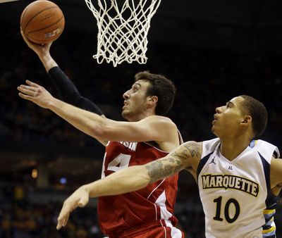 Wisconsin’s Frank Kaminsky has quickly developed into one of the most versatile big players in the country. (Associated Press)