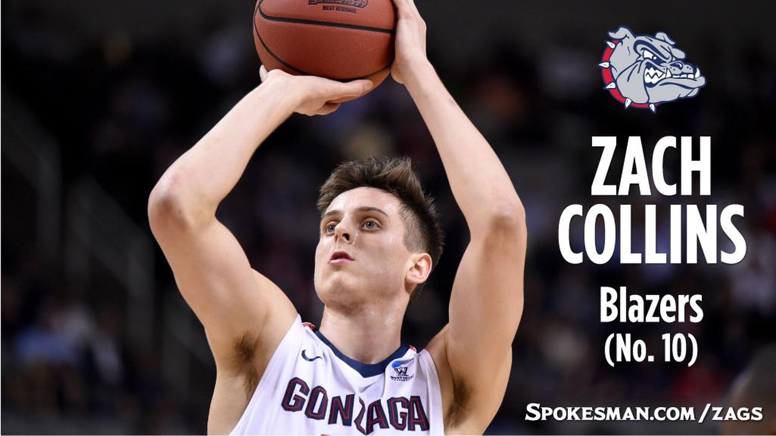 Zach Collins shines on the brightest of stages, leads Gonzaga to