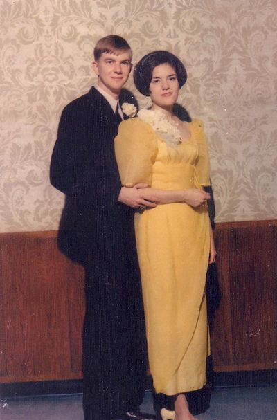 Sylvia and Dave Hutton, pictured in January 1967.