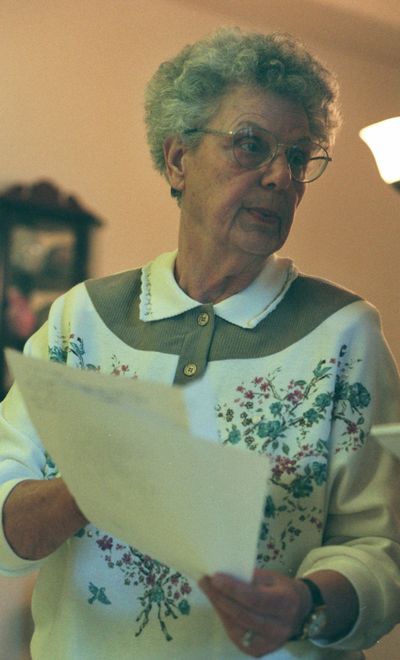 Valley historian Florence Boutwell died Jan. 9. Her research helped the Spokane Valley Museum get started. (File)