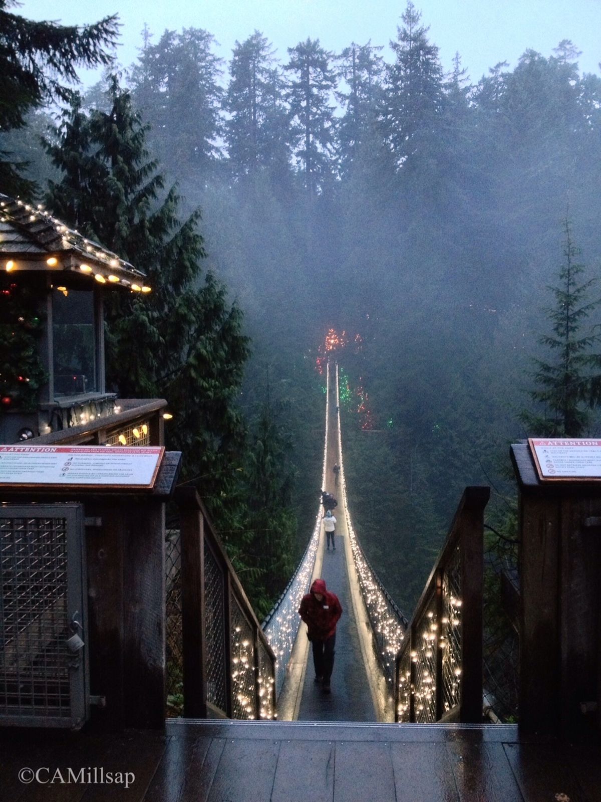 Travel Crossing the Capilano Suspension Bridge The SpokesmanReview