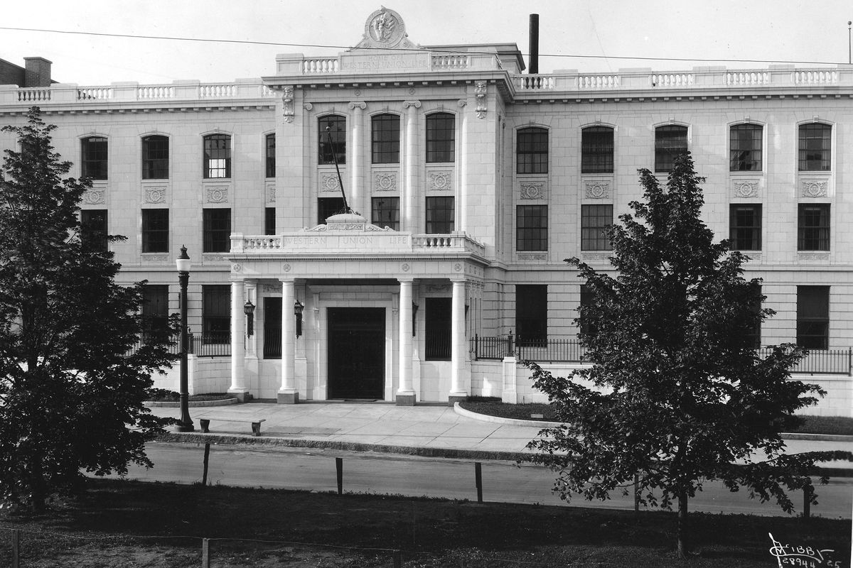 Catholic Church Chancery Building. Photo 06/05/1928. Photo Archives/The Spokesman/Review. Historical.  (LIBBY)