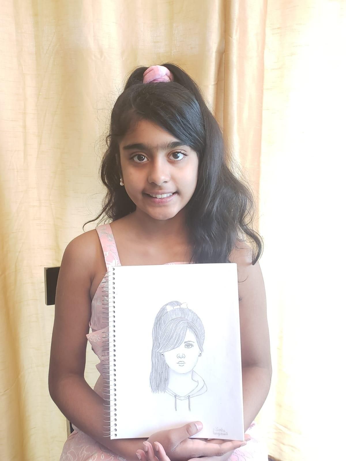 Sindhu Surapaneni says she is passionate about being creative with art. Her classes are her way of giving back to the community during the pandemic, she said in an email. (Courtesy)