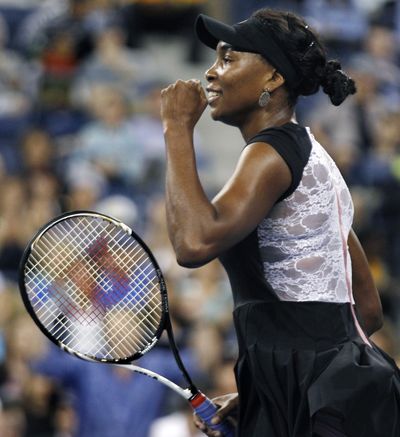 Venus Williams’ stay at the U.S. Open ended Wednesday as she revealed she has an immune system disease. (Associated Press)