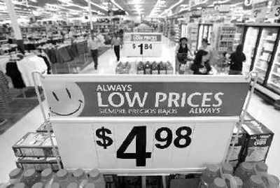 
Wal-Mart kept the discussion of its strategies and products for the year ahead a strictly internal matter. 
 (Associated Press / The Spokesman-Review)