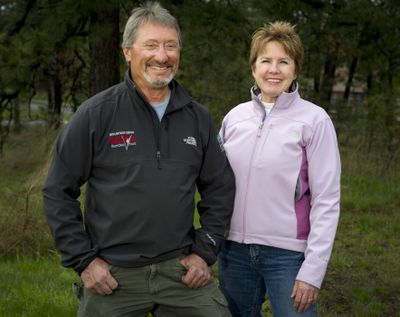 Gino Lisiecki and Wendy Zupan-Bailey operate Round and Round Productions, which has organized many of the region's participatory events, including Tour des Lacs and the Memorial Day Weekend 24-hour mountain bike race in Riverside State Park. (Colin Mulvany)