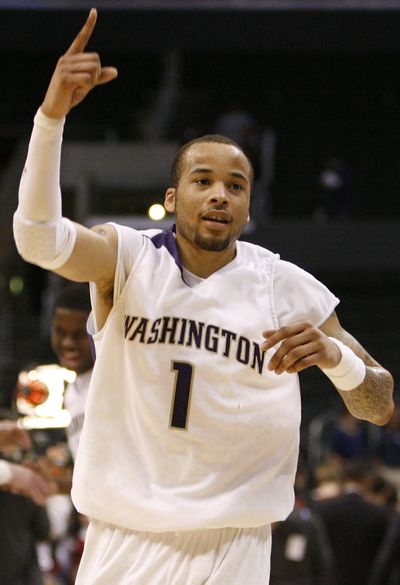 Venoy Overton and UW are No. 1 in the Pac-10 so far, with ASU up next.  (Associated Press / The Spokesman-Review)