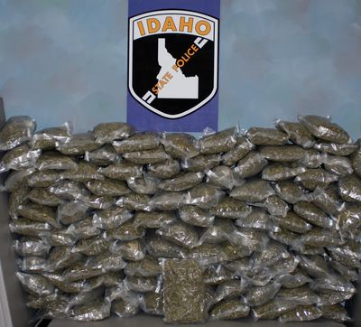 Seized: 120 pounds of marijuana, with an estimated street value of $386,000.